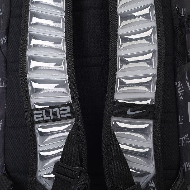  черный рюкзак Nike Hoops Elite Printed Basketball Backpack 23L CU8347-011 - цена, описание, фото 8